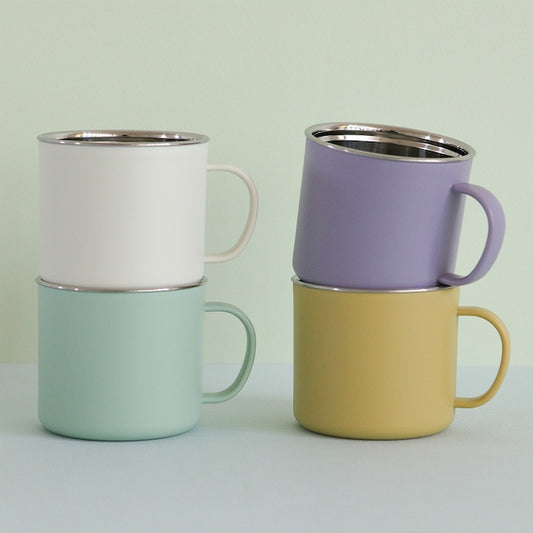Pastel Insulated Stainless Steel Mug Set of 4
