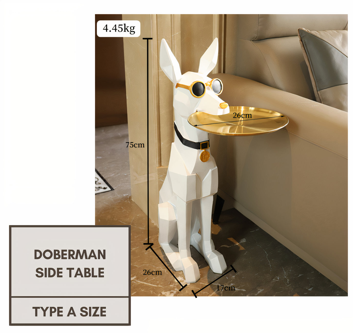 Doberman Side Table