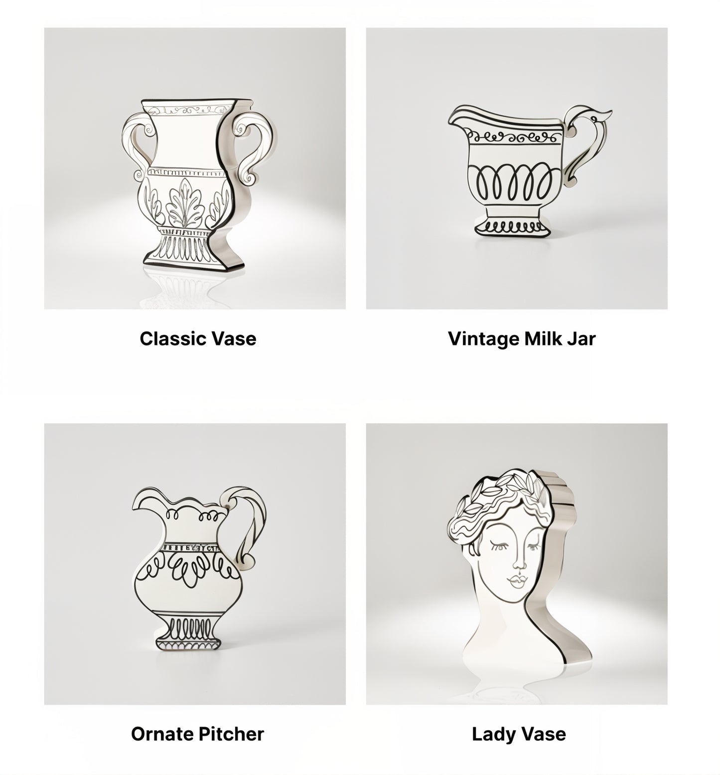 2D French Illustration Vase