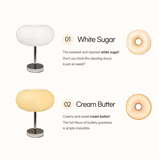 Glazed Donut LED Table Lamp