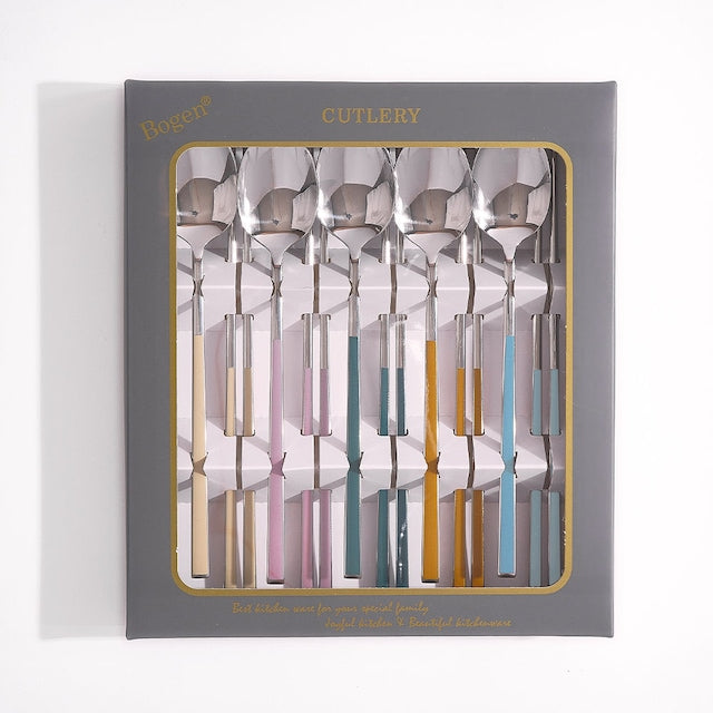 Hexagon Ceramic Tableware Gift Set (5-Person Cutlery Set)