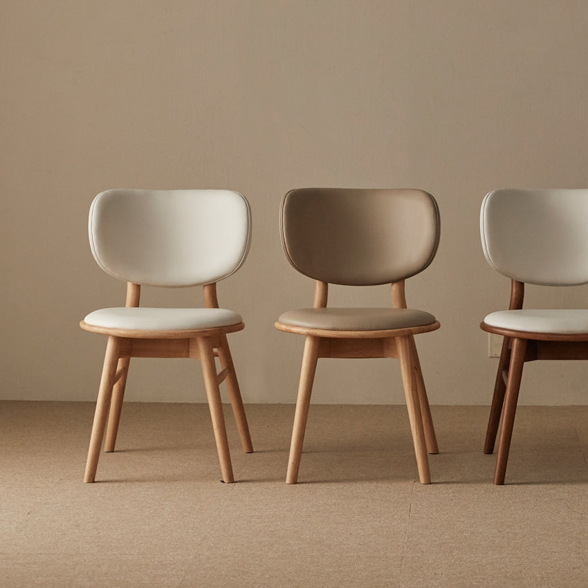 Solid Wood Cushioned Dining Chair