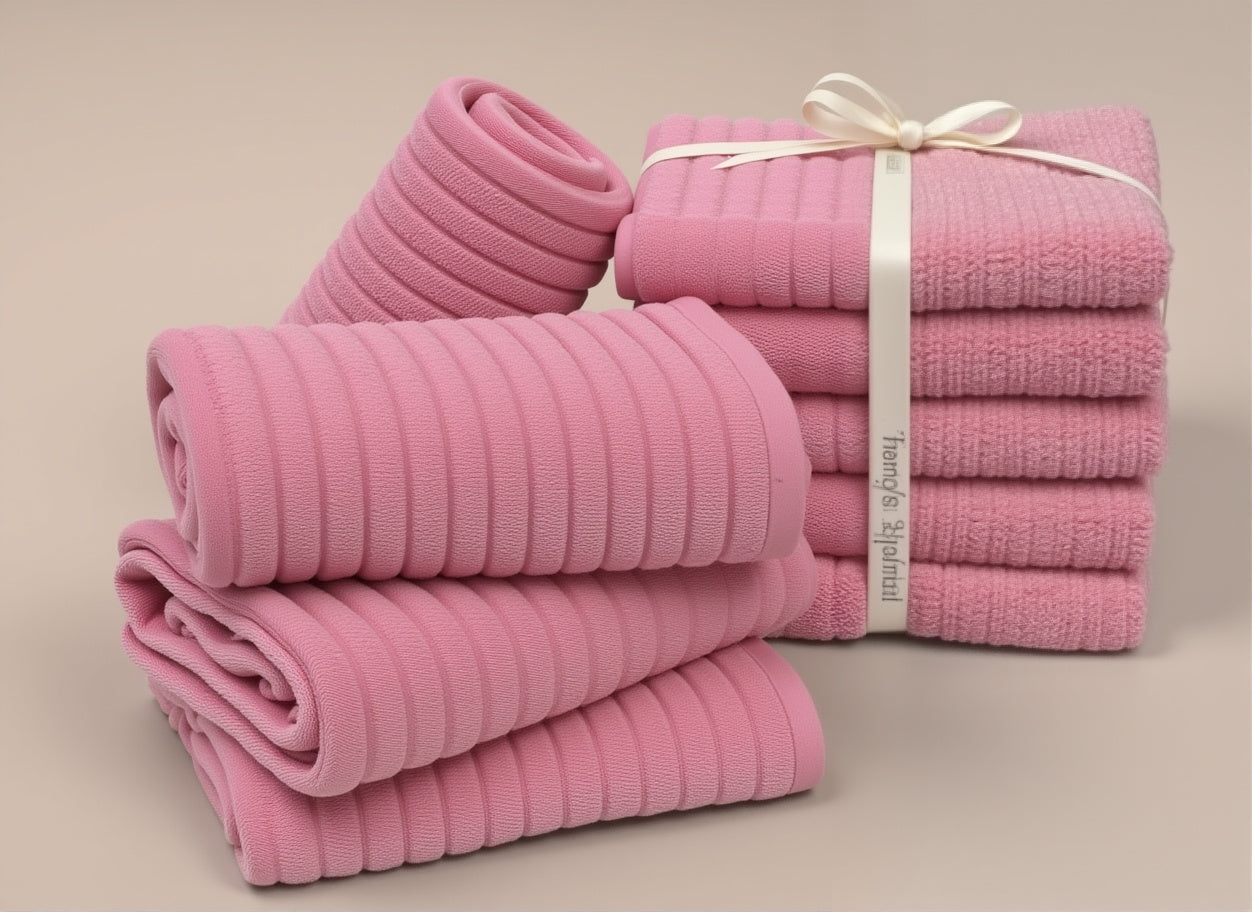 SoftWeave Two-Tone Towel Set (10-Pack)