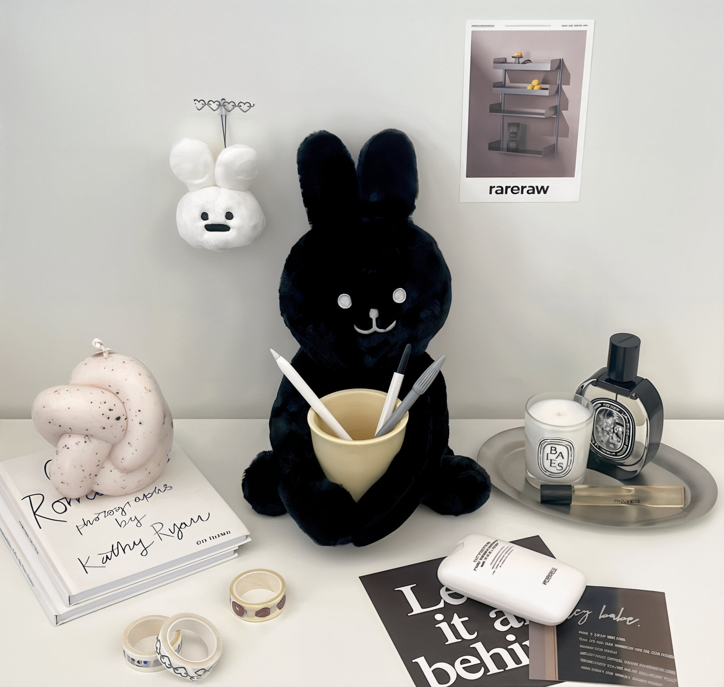 Hug Rabbit Toilet Paper Holder