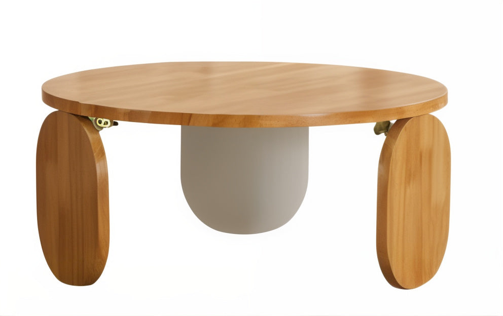 Louis Modular Foldable Wooden Coffee Table