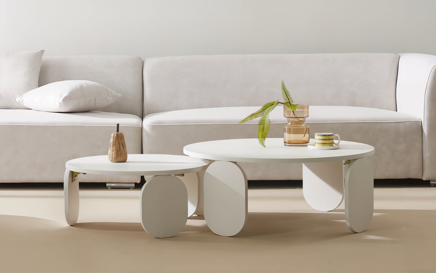 Louis Modular Foldable Wooden Coffee Table