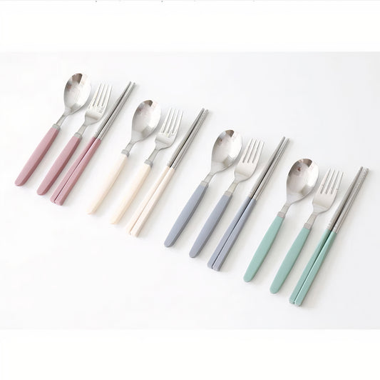 Kids Cutlery Set (Spoon, Fork & Chopsticks)