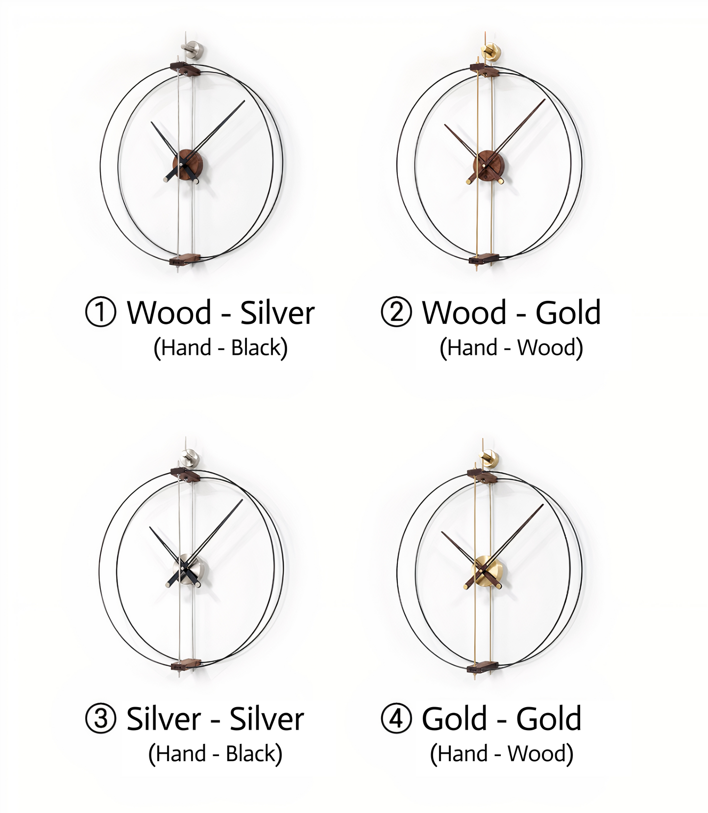 Modern Minimal Wall Clock