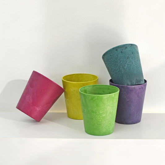Colorful Textured Planter
