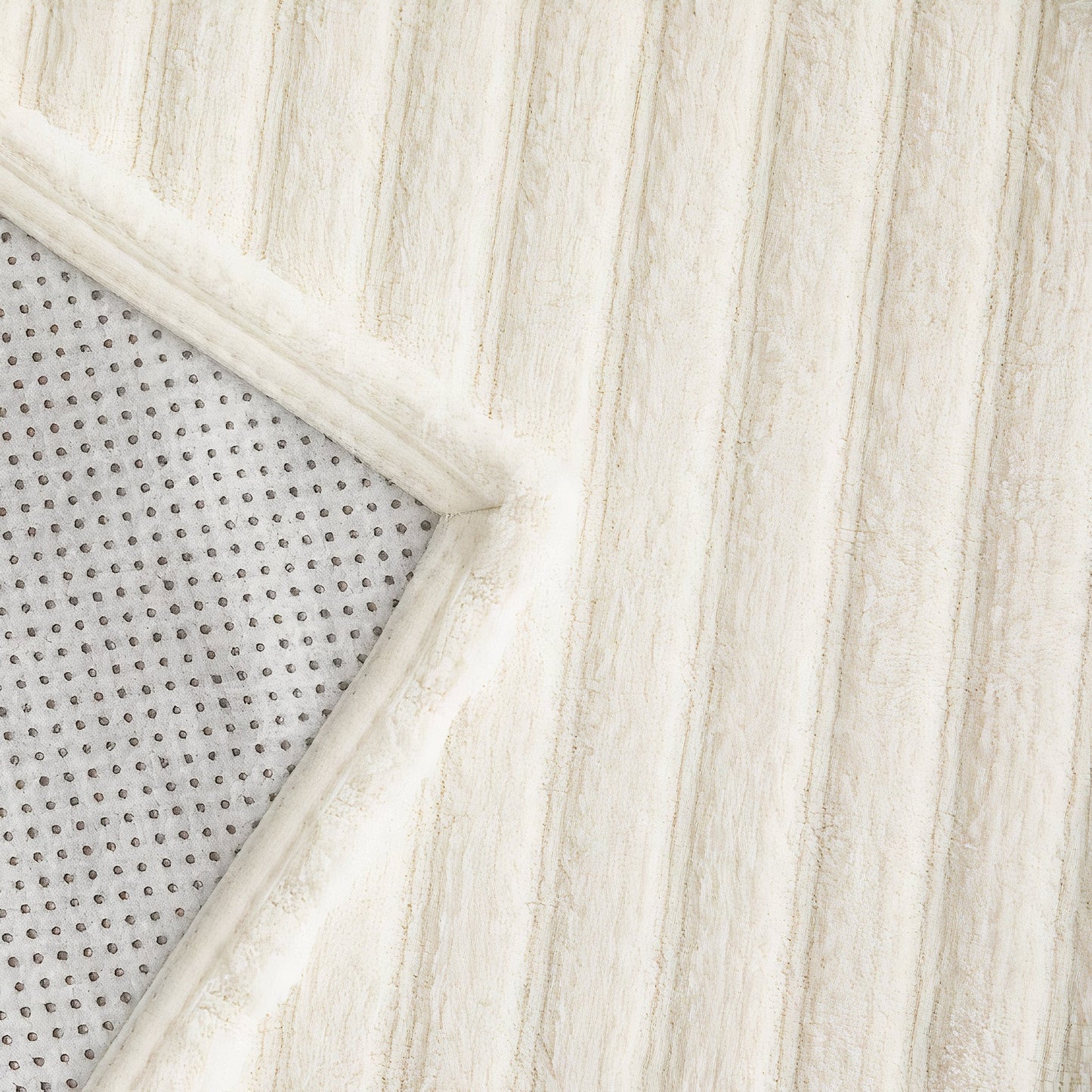 Point Striped Textured Rug