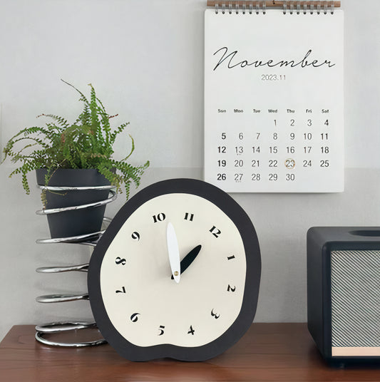 Wavy Retro Wall Clock