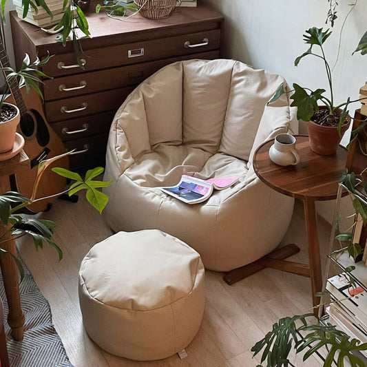 Shell Bean Bag Chair Set