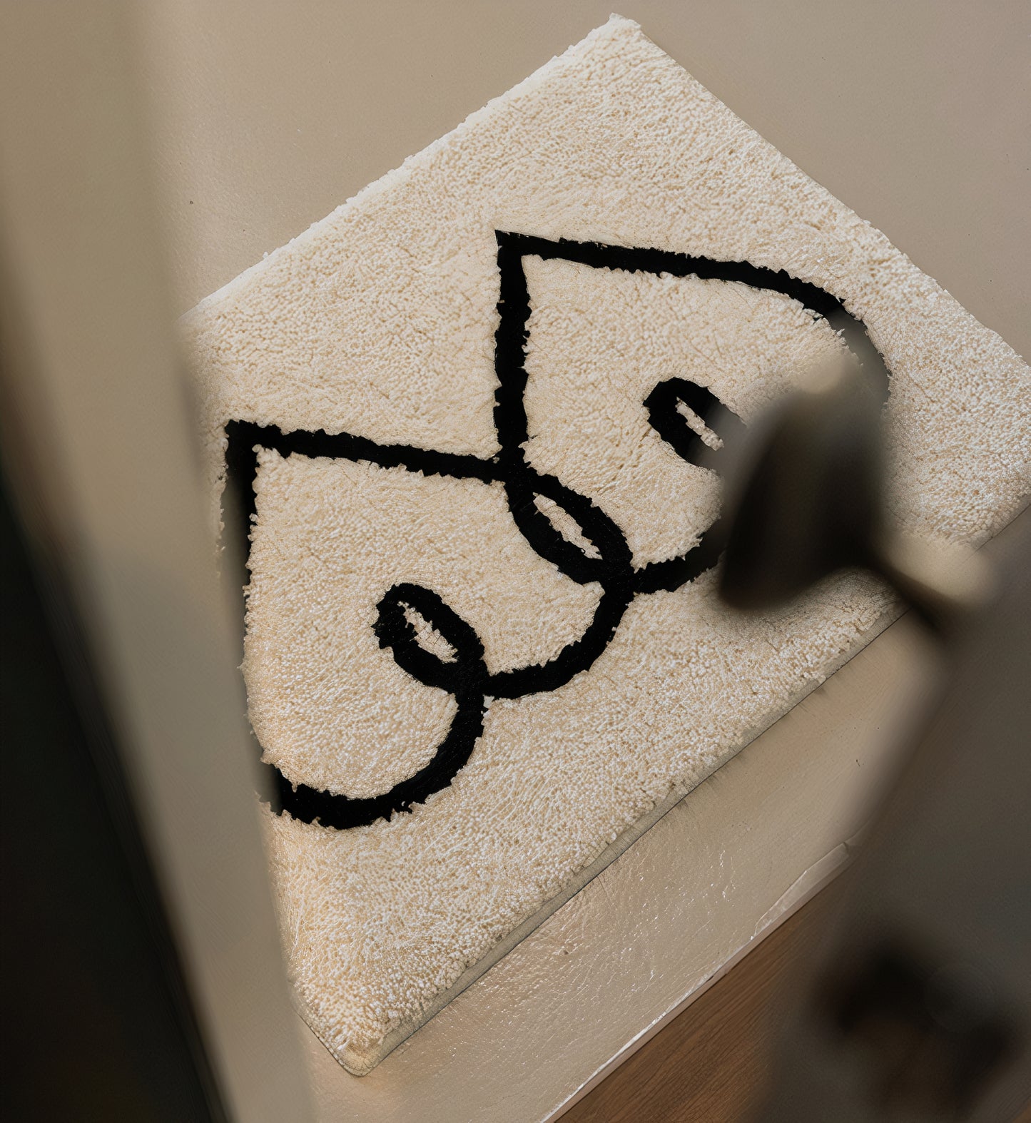 Fluffy Jacquard Door Mats