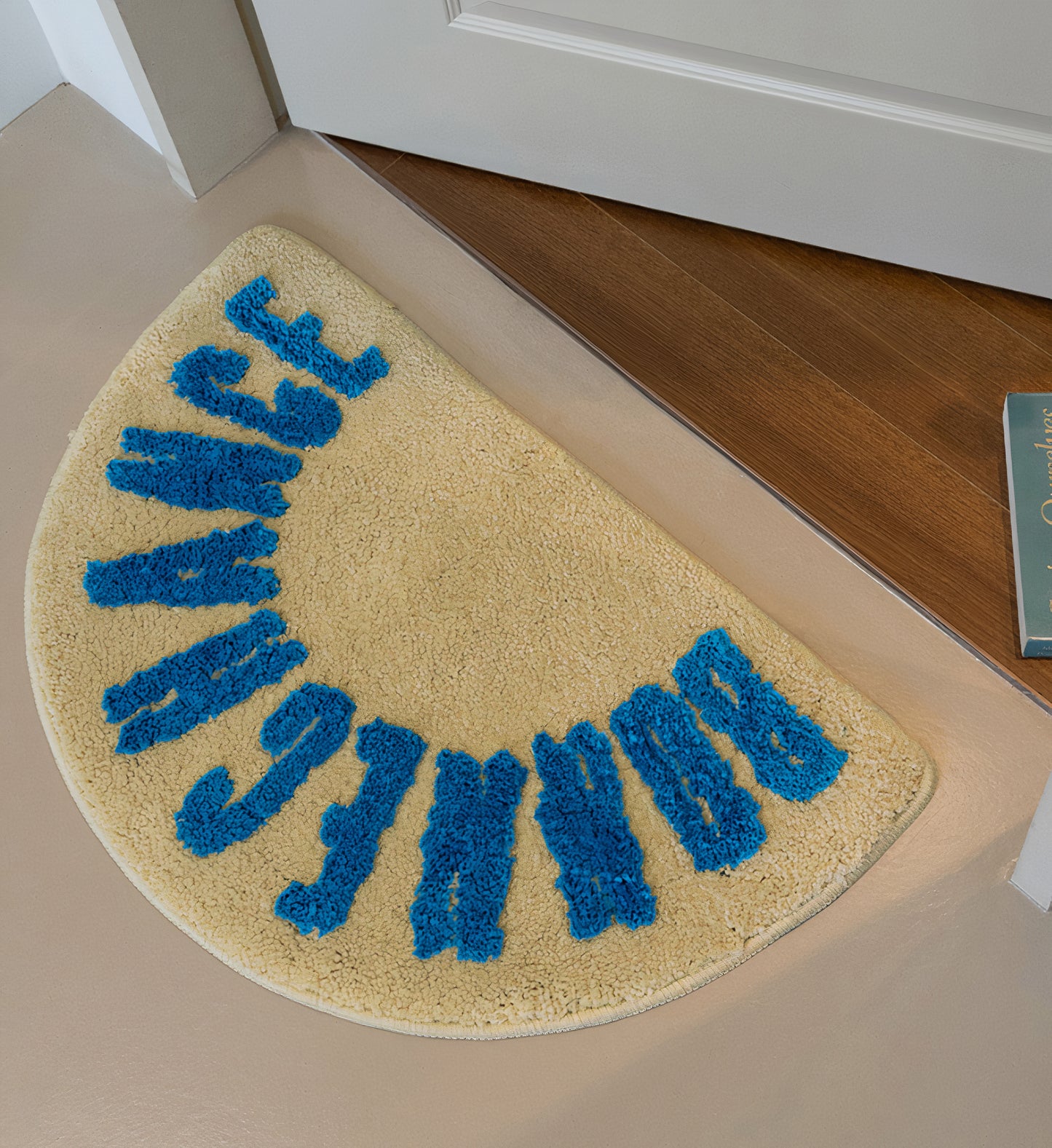 Fluffy Jacquard Door Mats