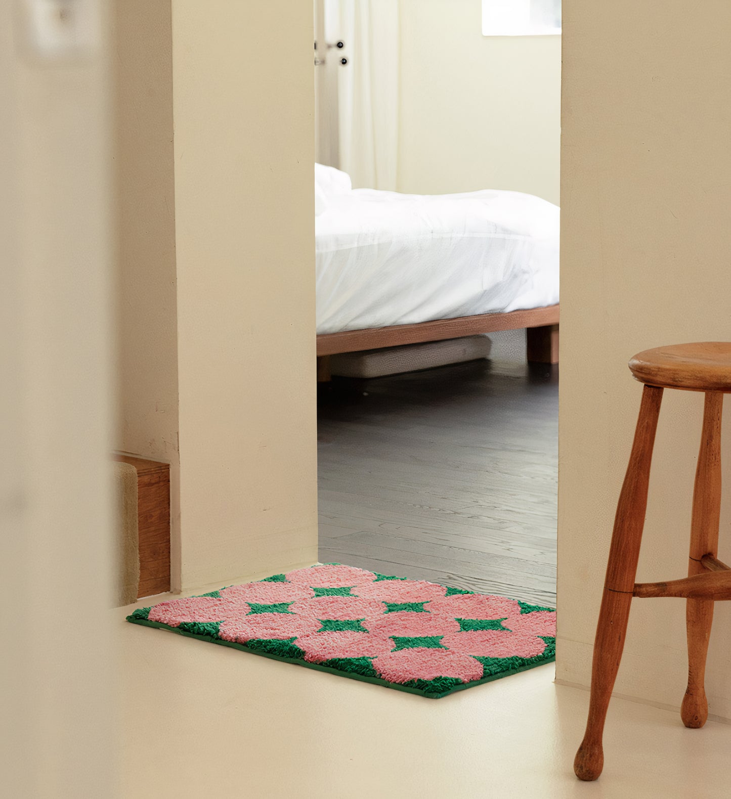Fluffy Jacquard Door Mats
