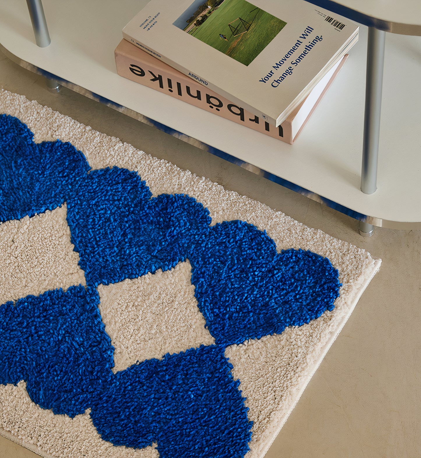 Fluffy Jacquard Door Mats