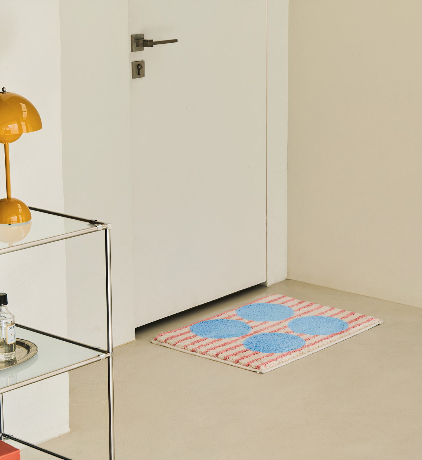 Fluffy Jacquard Door Mats