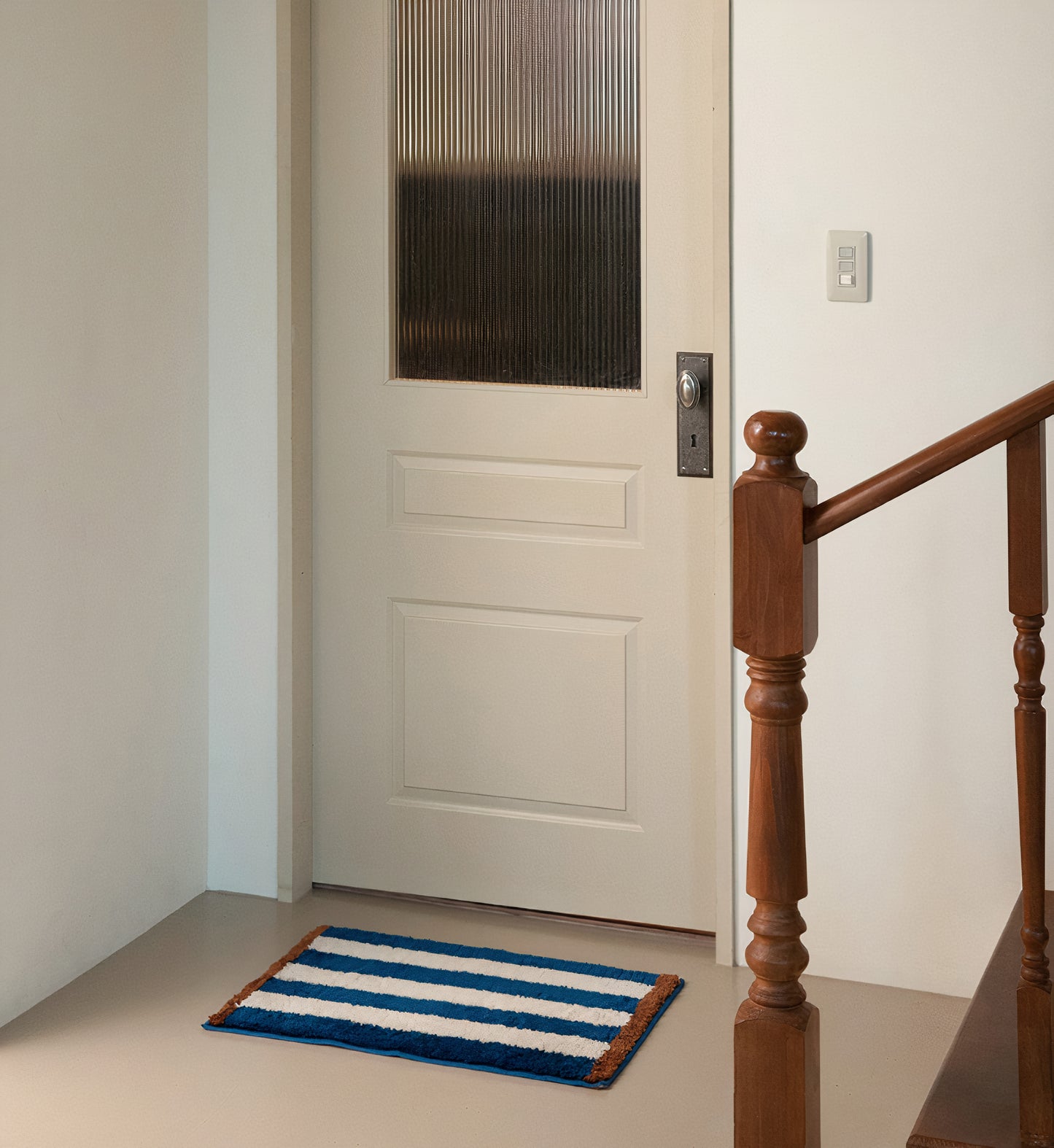 Fluffy Jacquard Door Mats