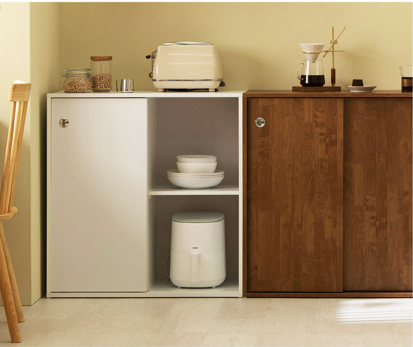 Sliding Door Storage Cabinet