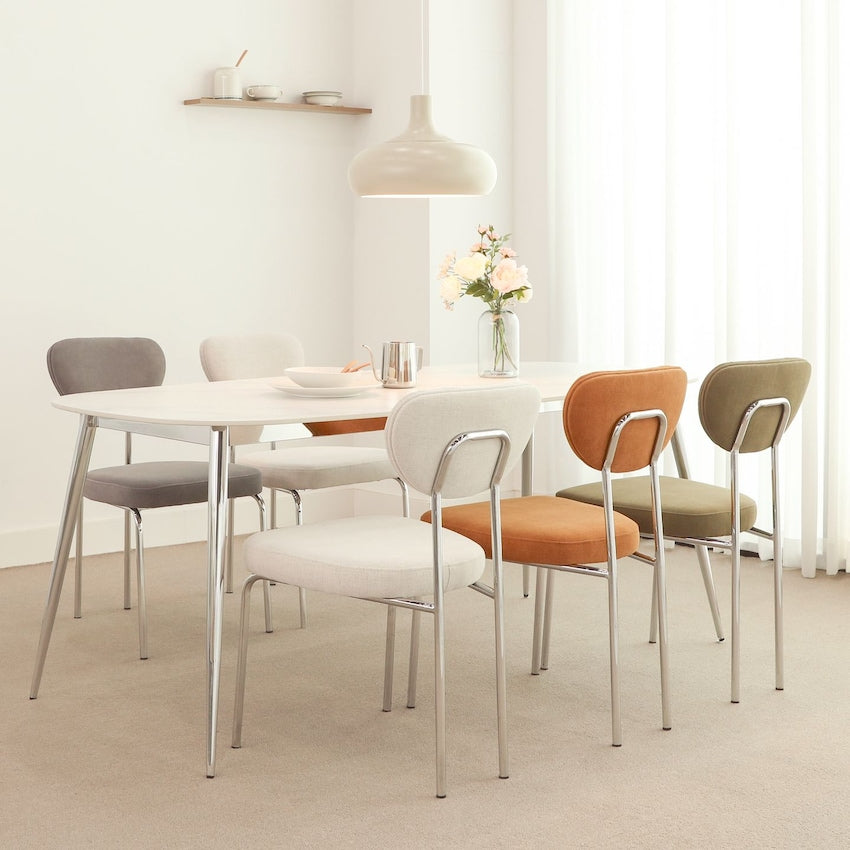Soft Padded Chair Set of 2