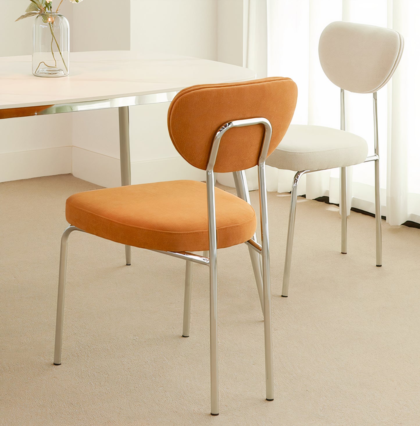 Soft Padded Chair Set of 2