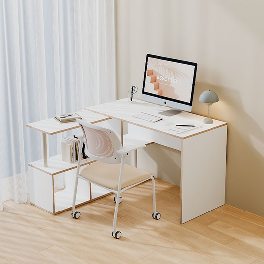 Bridge E0 Corner Desk & Bookshelf Set