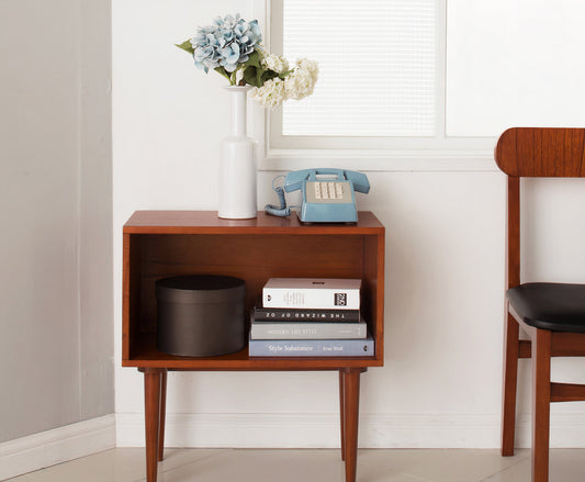 Danish Midcentury Wood Bookcase
