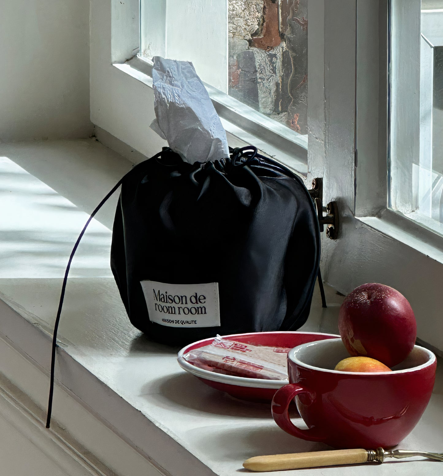 Drawstring Toilet Paper Cover