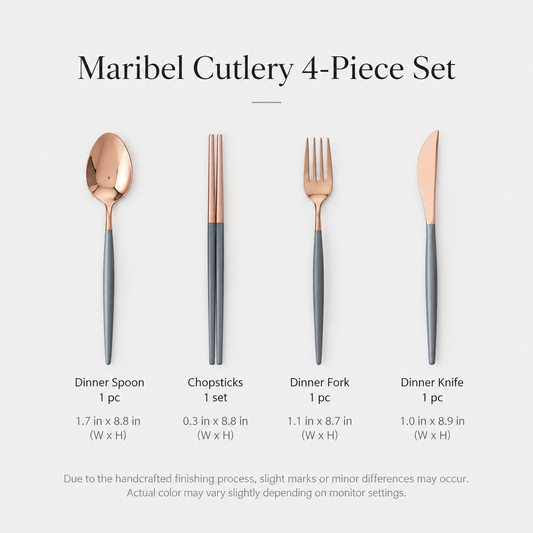 Maribel Cutlery Set (4-Piece)
