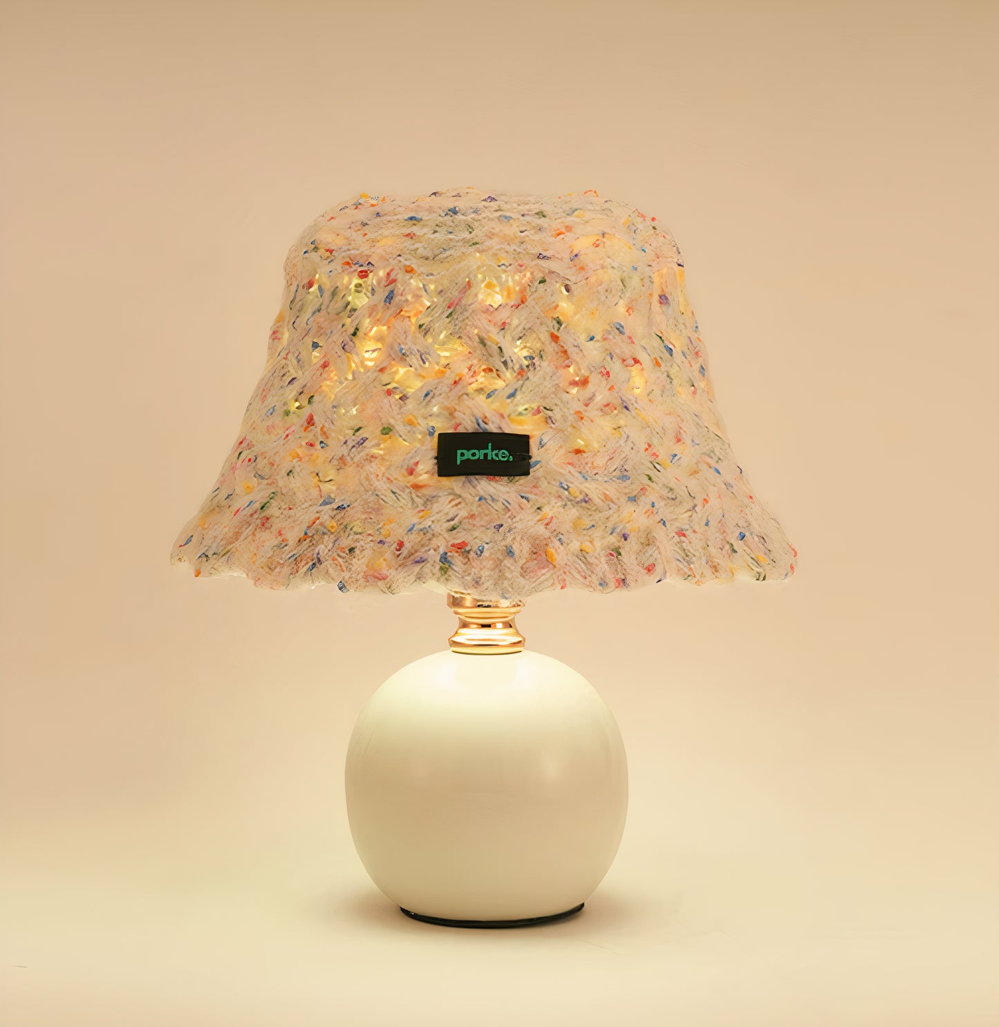 Fuzzy Multicolor Lamp
