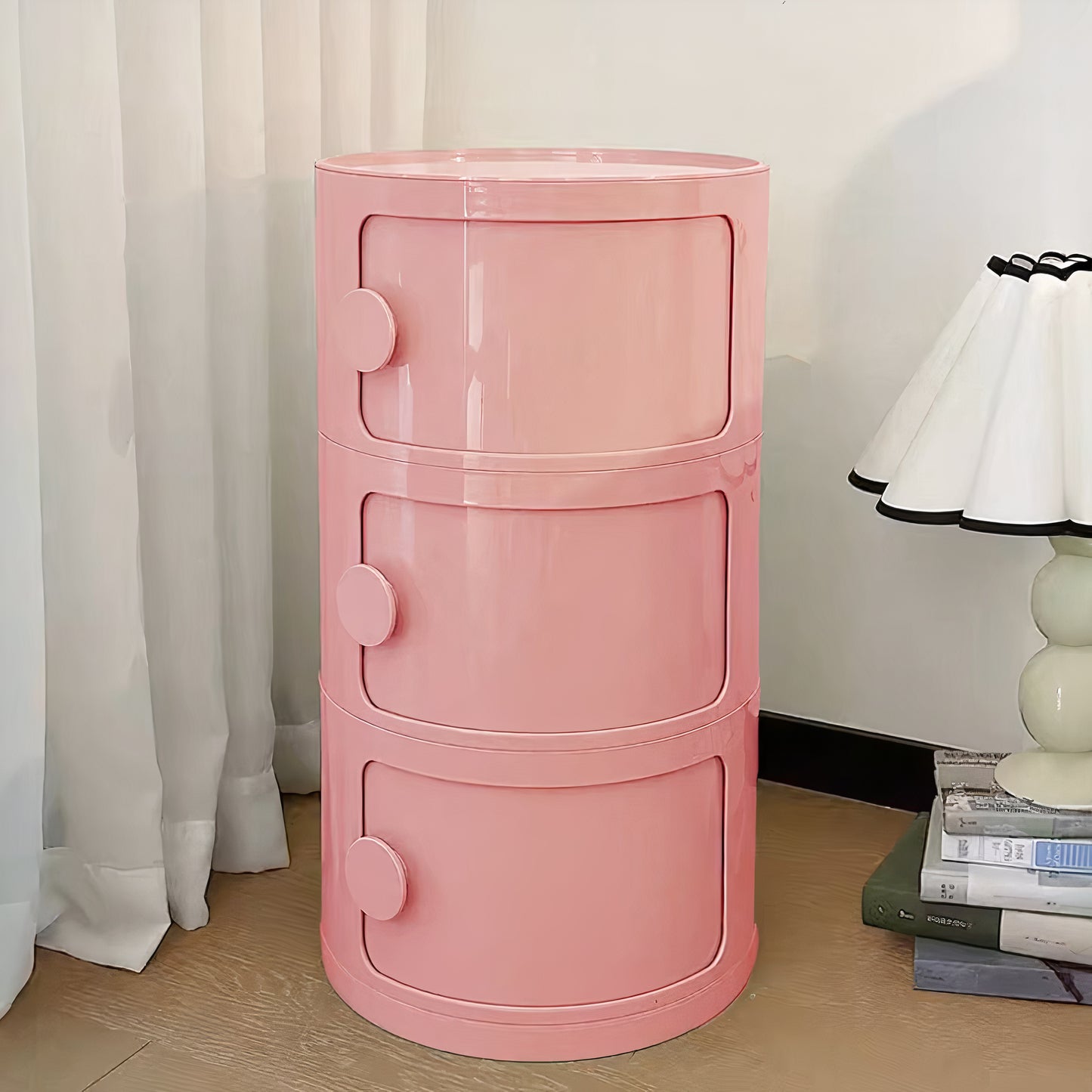 Round Storage Cabinet