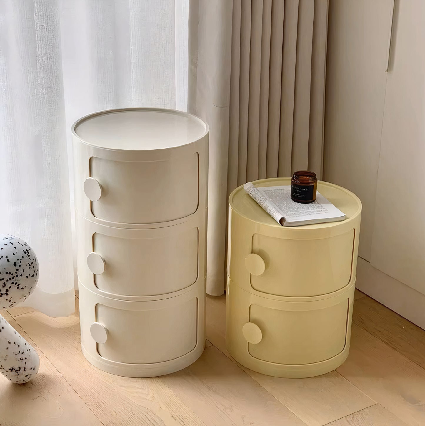 Round Storage Cabinet