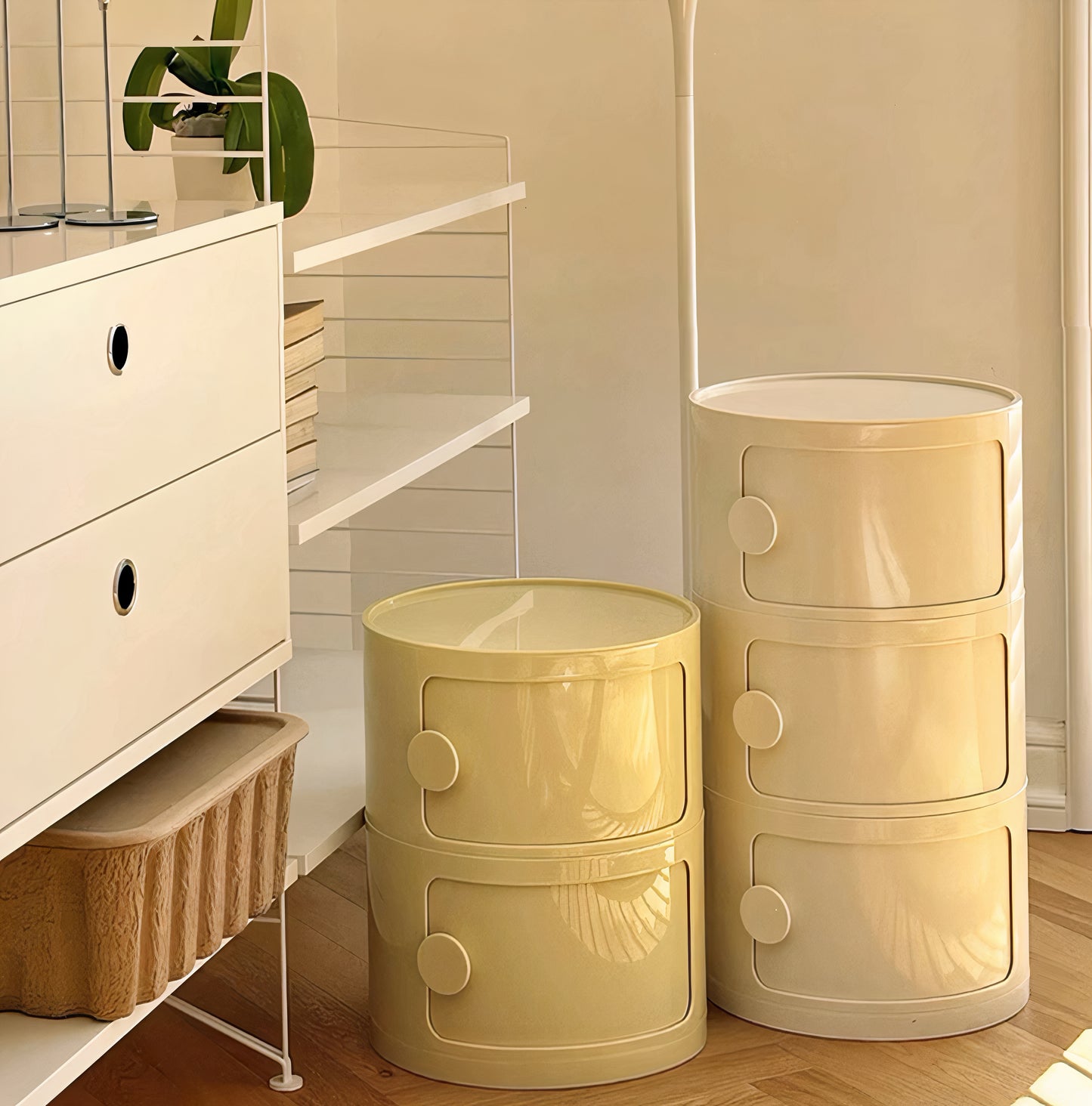 Round Storage Cabinet