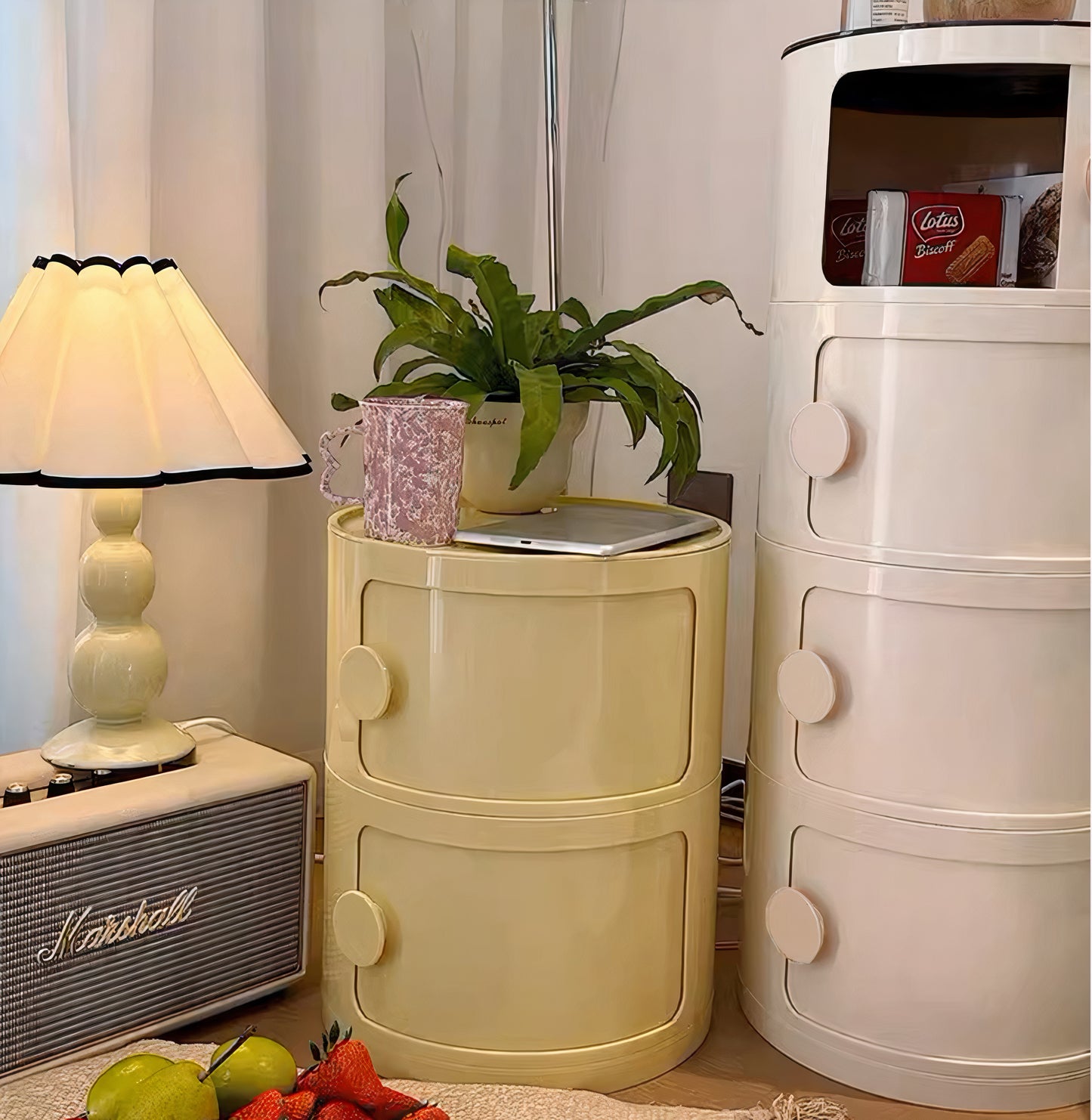 Round Storage Cabinet