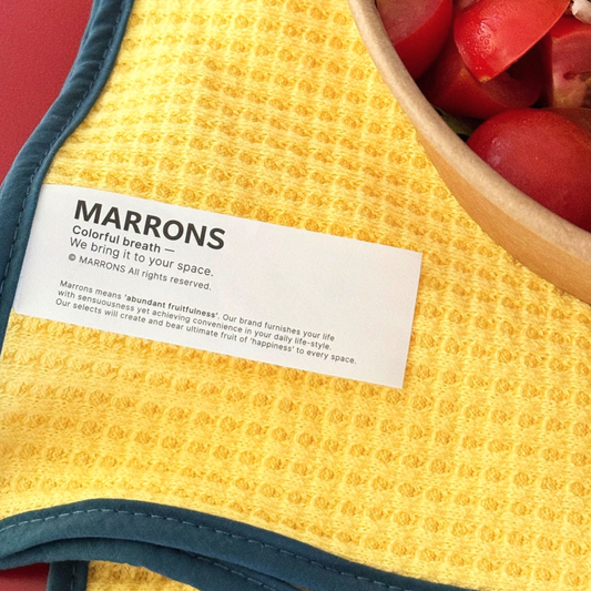 Marrons Kitchen Cloth - detail view