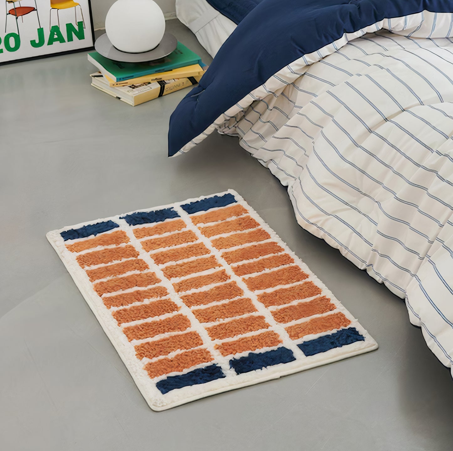 Brick Jacquard Mat