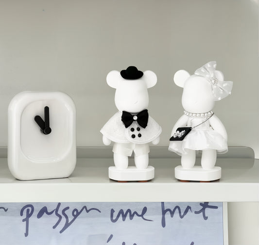 Couple Bear Diffuser Figurine Set