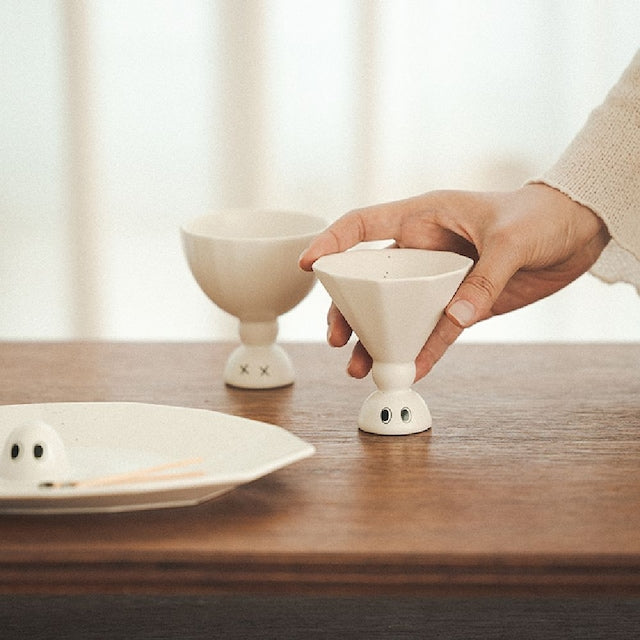 Peekaboo Goblet Cup Set of 2