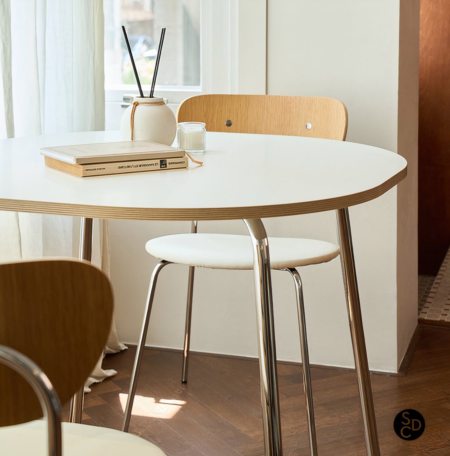 Rounded Square Dining Table