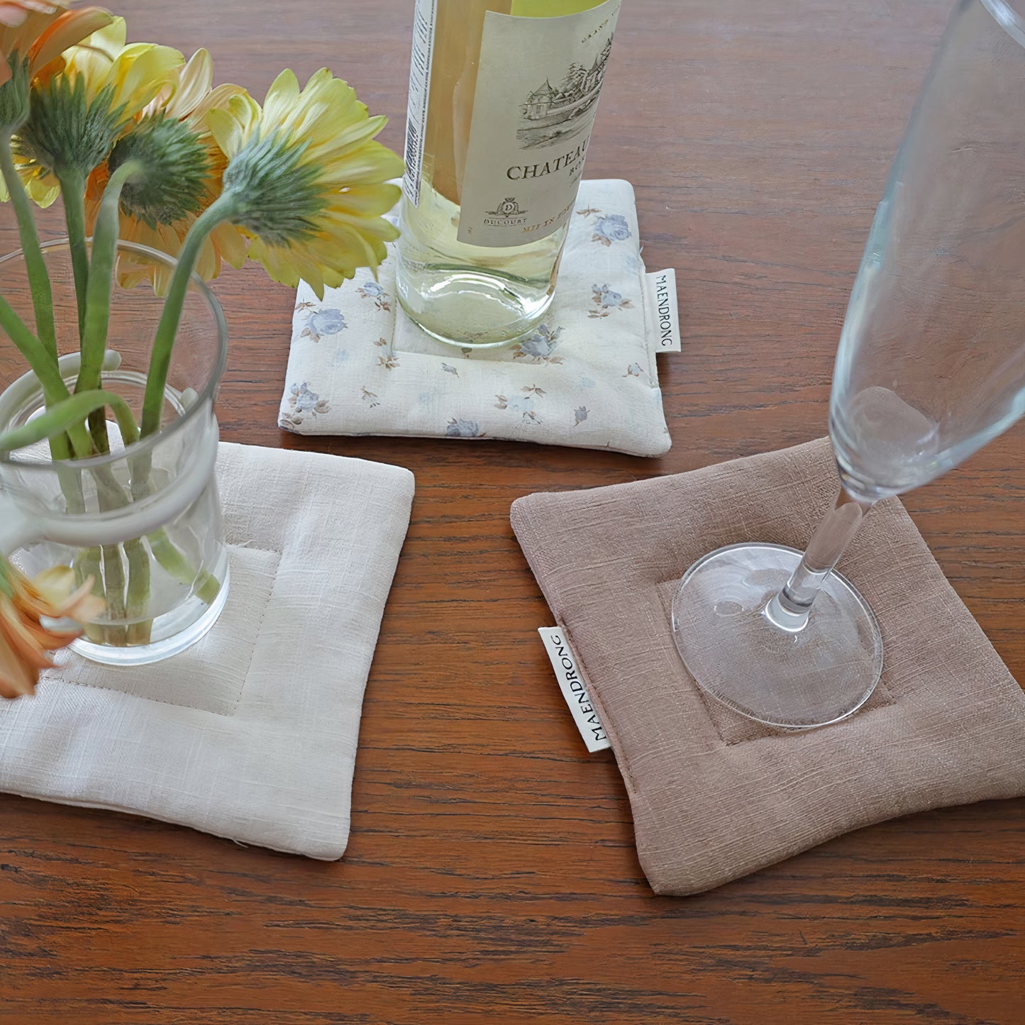 Handmade Fabric Coaster