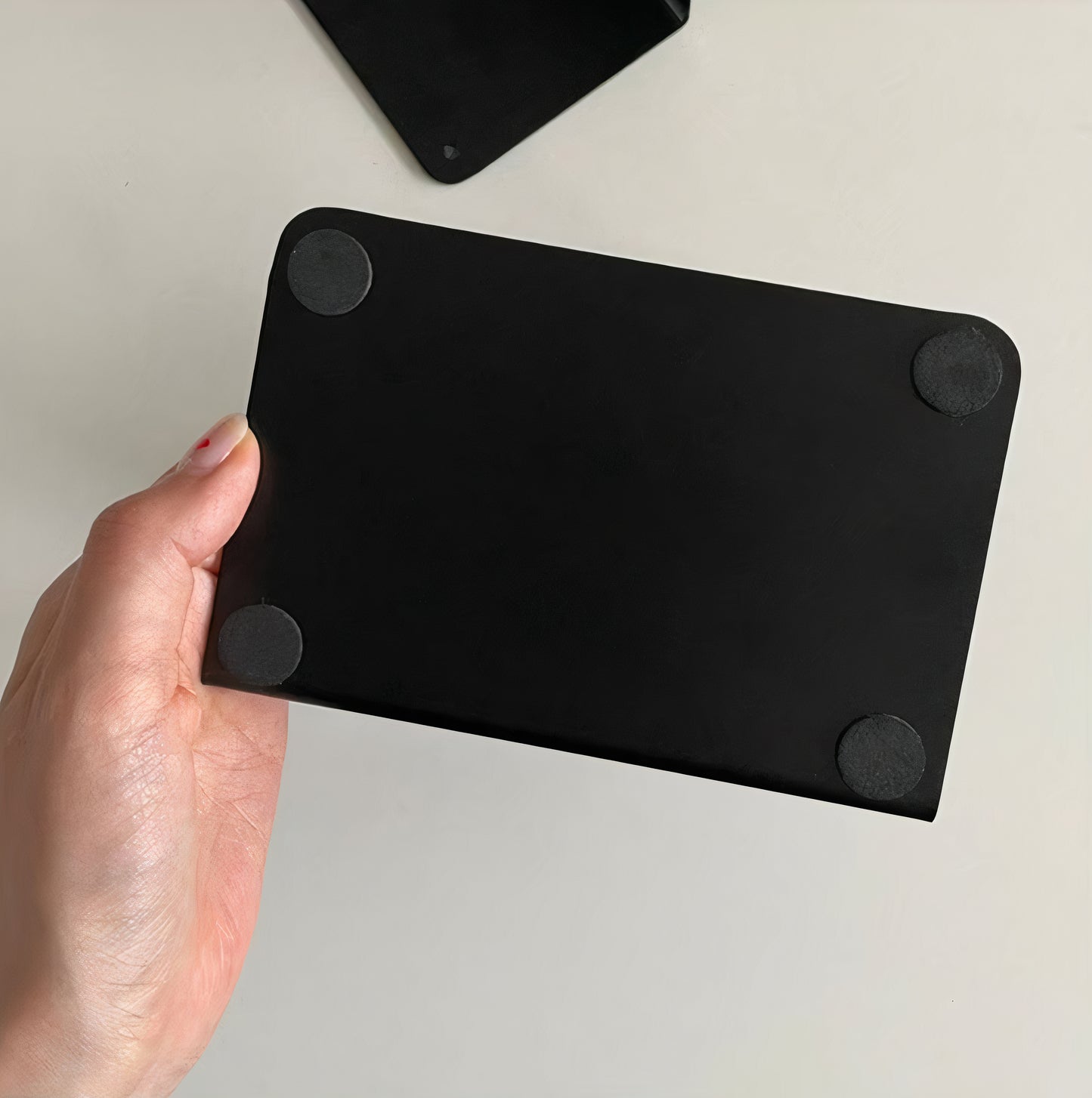 Peaking Black Cat Bookend