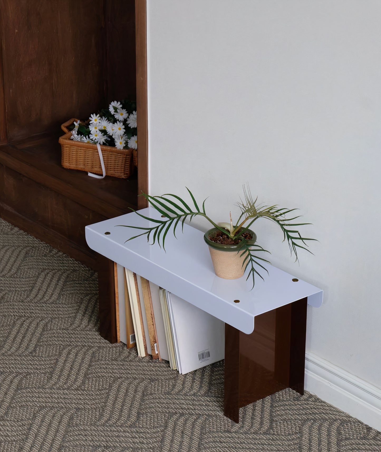 Steel Mini Bench Table