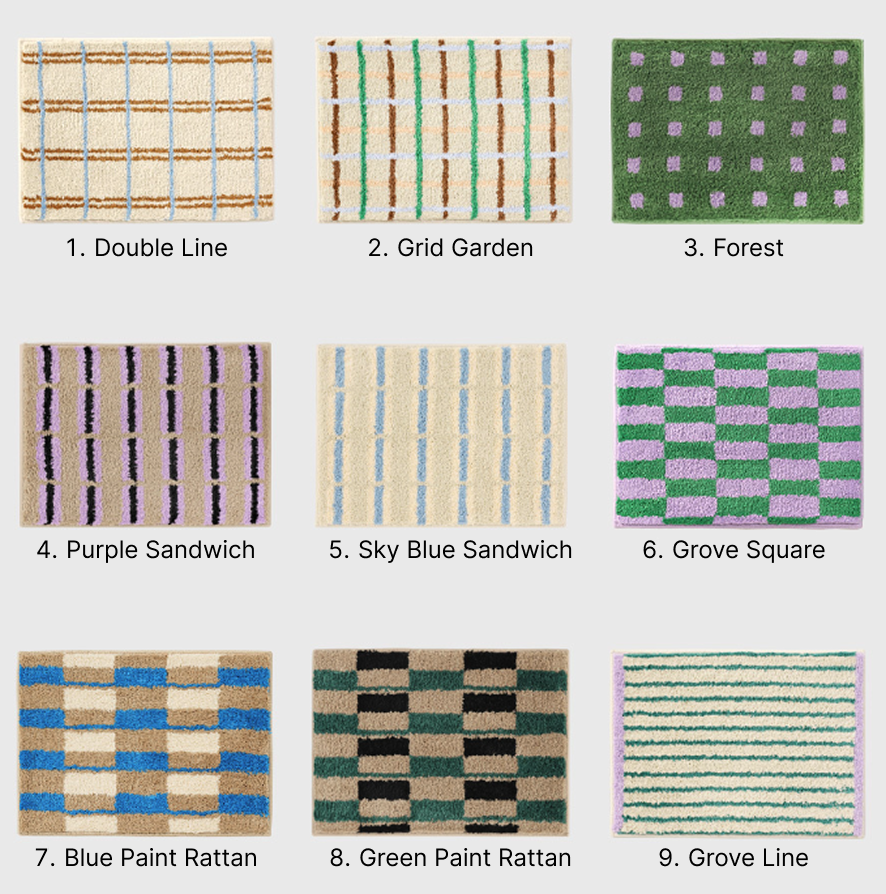 Jacquard Bath & Kitchen Mat