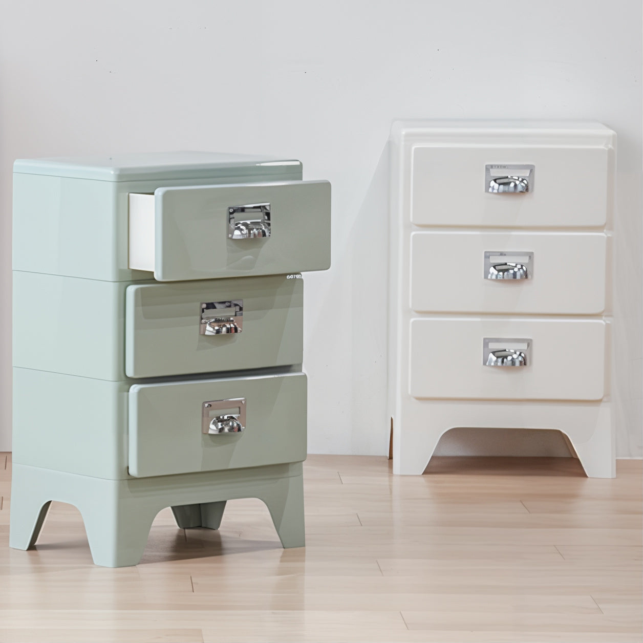 Mid-Century Vintage Steel Drawer Chest