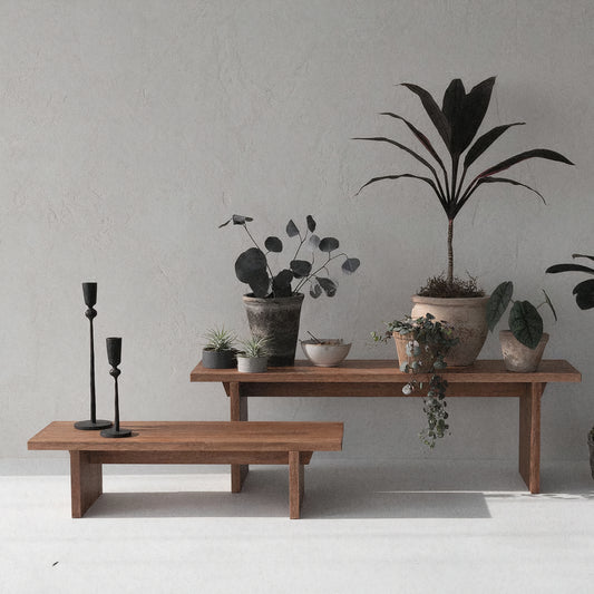 Wooden Plant Shelf