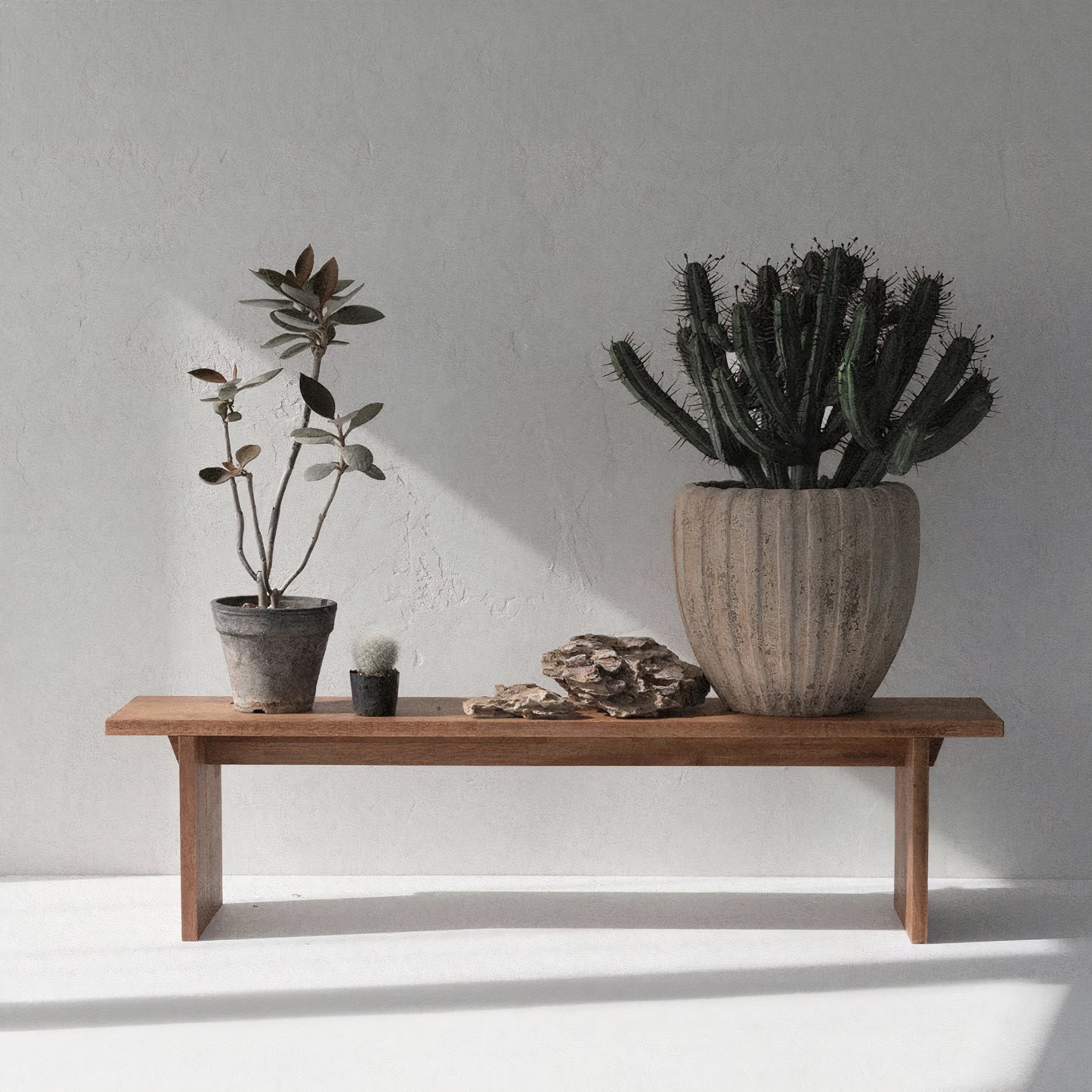 Wooden Plant Shelf