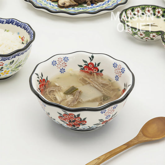 Floral Dinnerware Set for 4 (22-Piece)