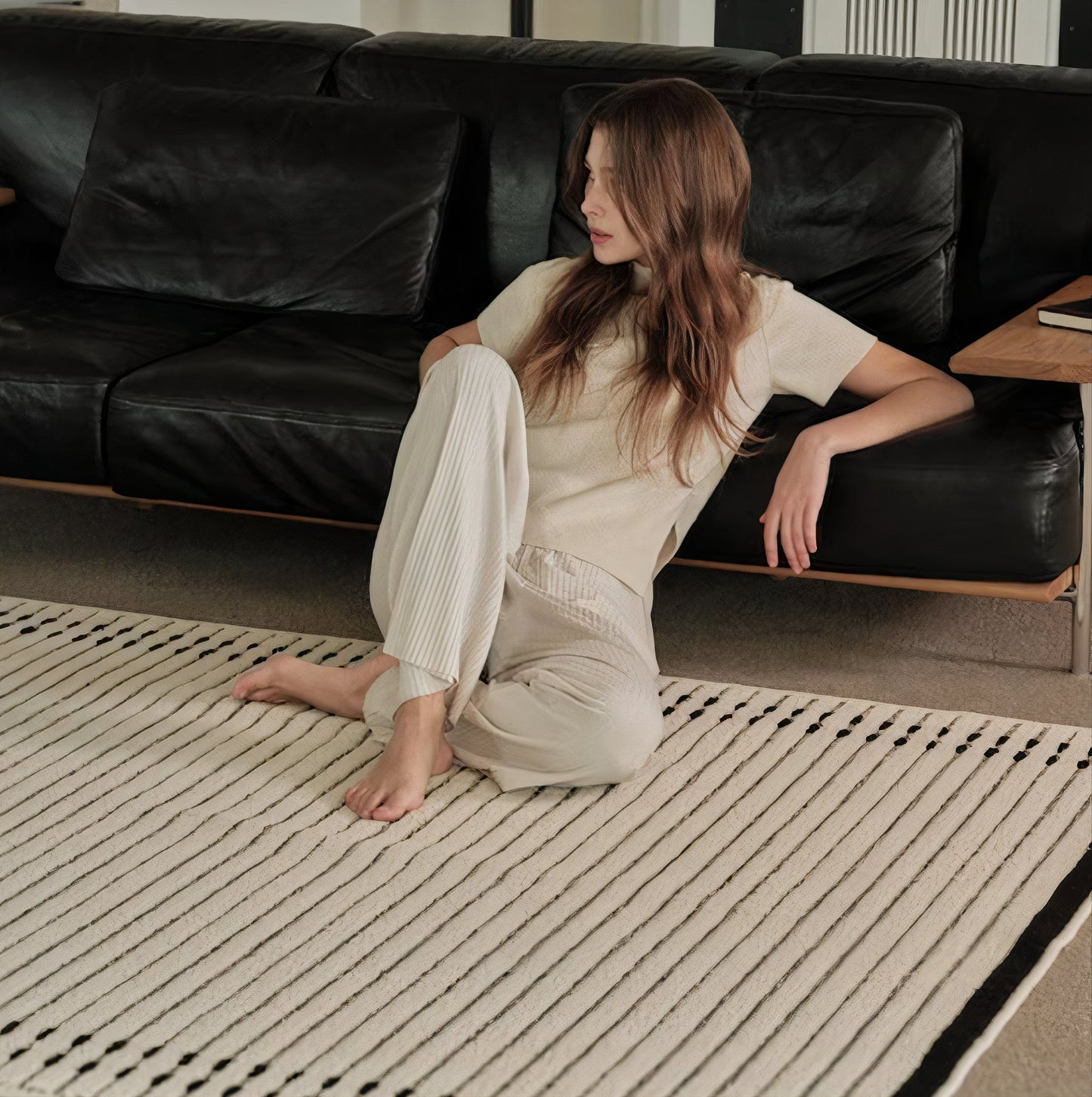 Highland Stripe Flatweave Rug