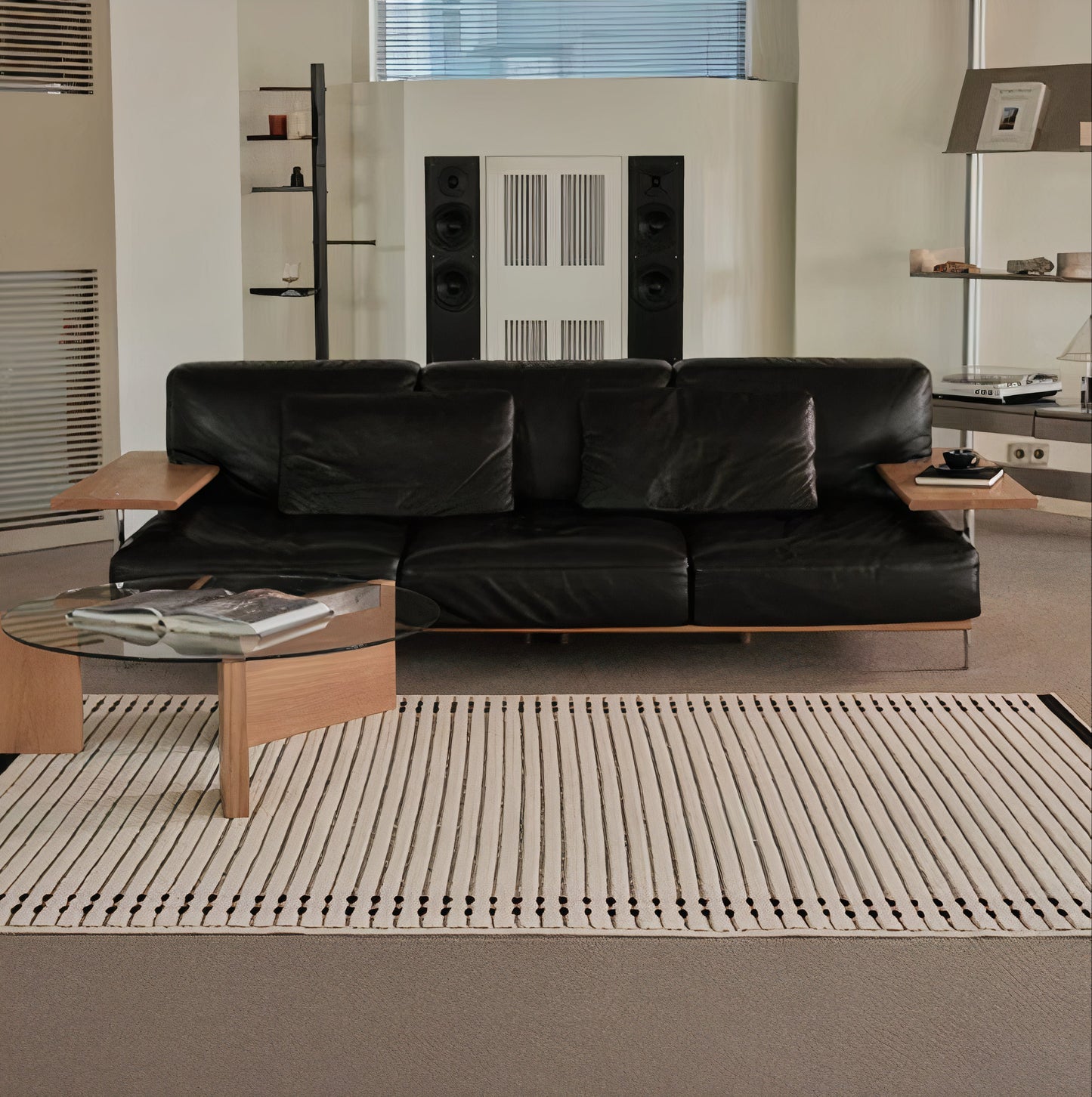 Highland Stripe Flatweave Rug