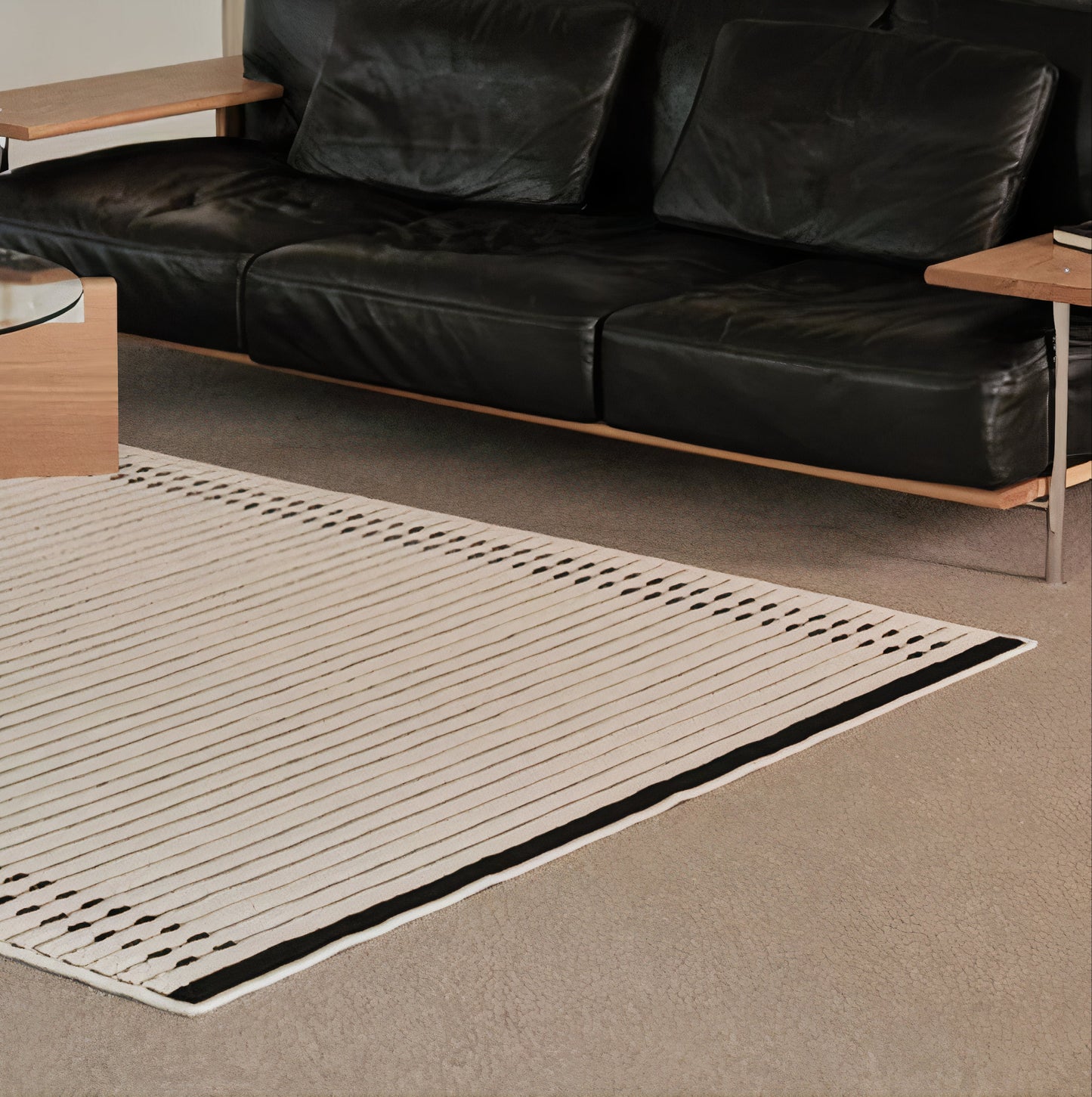 Highland Stripe Flatweave Rug